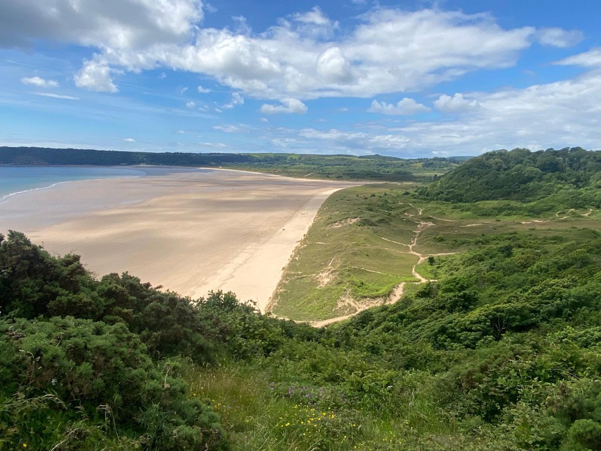 44 Gower Holiday Village Ty Gwyr Cosy 2 Bedroom Chalet Swansea Exterior photo